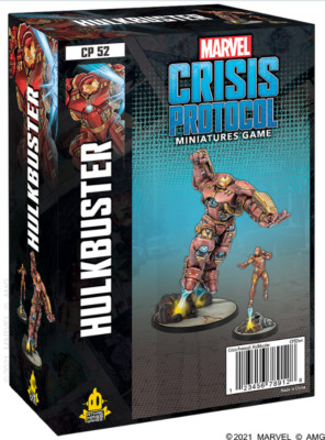 Marvel Crisis Protocol Hulkbuster and Iron Man NEW in BOX Avengers