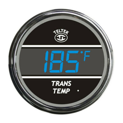 Teltek Blue Transmission Temperature Gauge for 2006 & Newer Kenworth | 207.6K