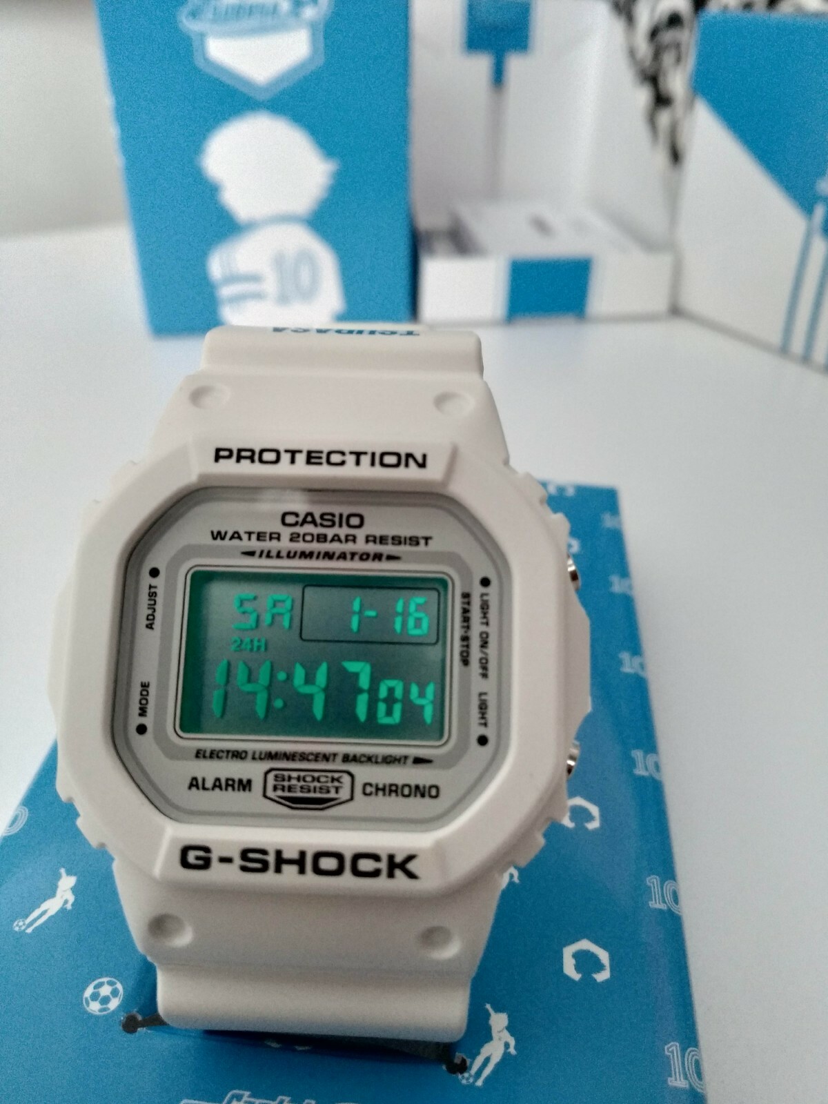 Casio G-shock Dw-5600mwct-7 X Captain Tsubasa RARE Limited Genuine for sale  online | eBay