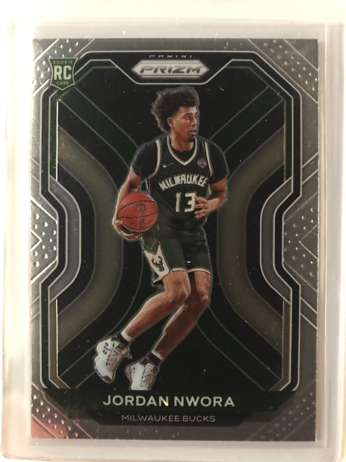2020-21 Panini Prizm Jordan Nwora Silver Prizm Rookie Card RC #273 - Gradable!