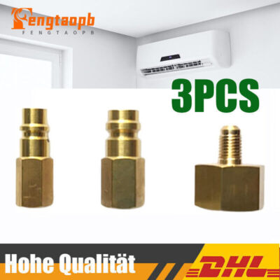 AC-Umrüstadapterteile High-Low-Fitting Retrofit-Fitting-Adapter für R134A-1/4 ''