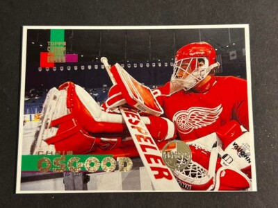 Box 3: 1994-95 St. Club Members Only WHITE BORDERED PROOF Chris Osgood Red Wings