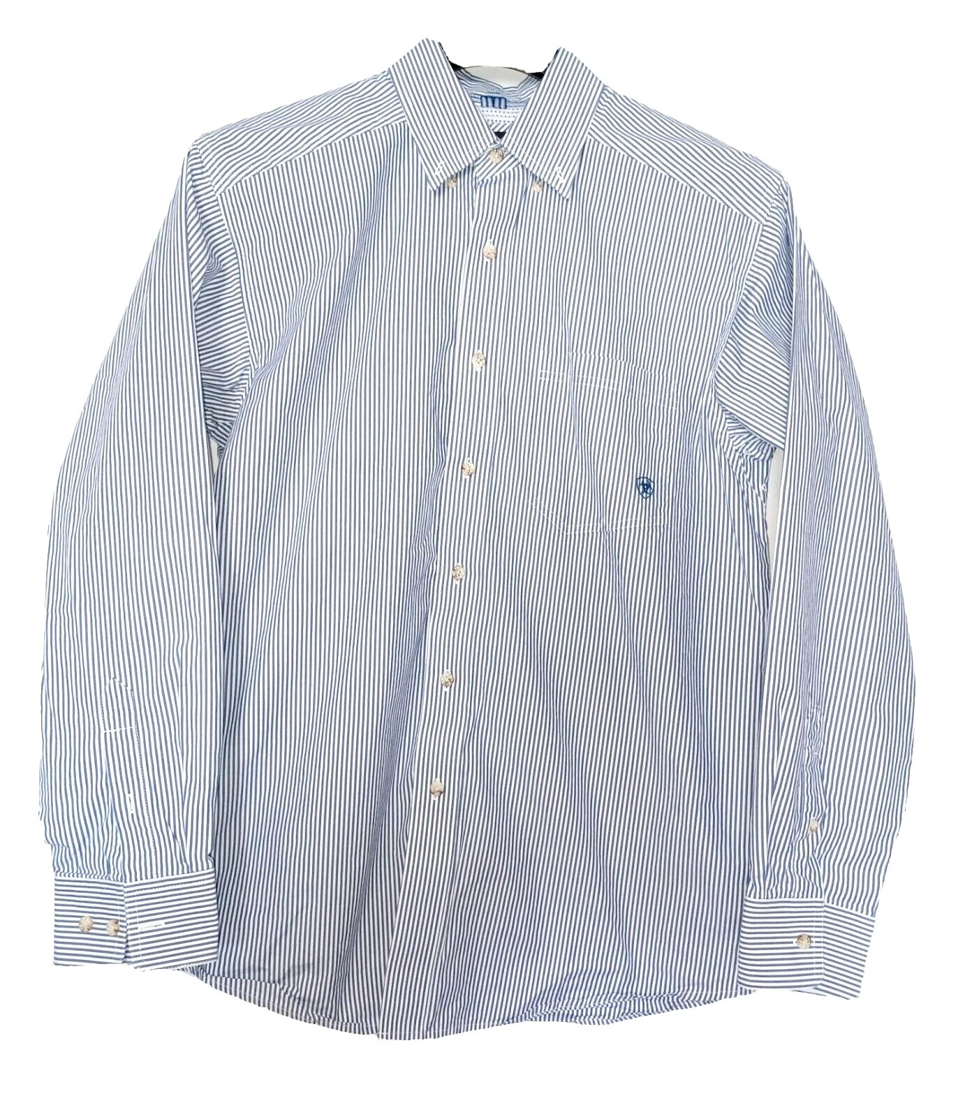 Ariat Long Sleeve Striped Casual Button-Down Shirts for Men