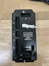 ROWE AMI CD JUKEBOX CD100F THRU CD100I  TITLE RACK Interface 40856101 *Tested*