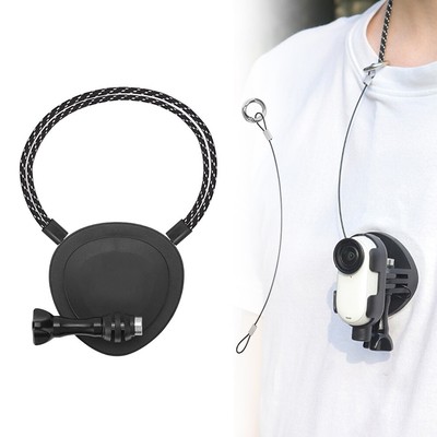 CQT Compact Neck Bracket with Quick Release Functionality for Action Cameras