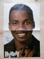 Haddaway Autogramm signed 28x41 cm Poster gefaltet