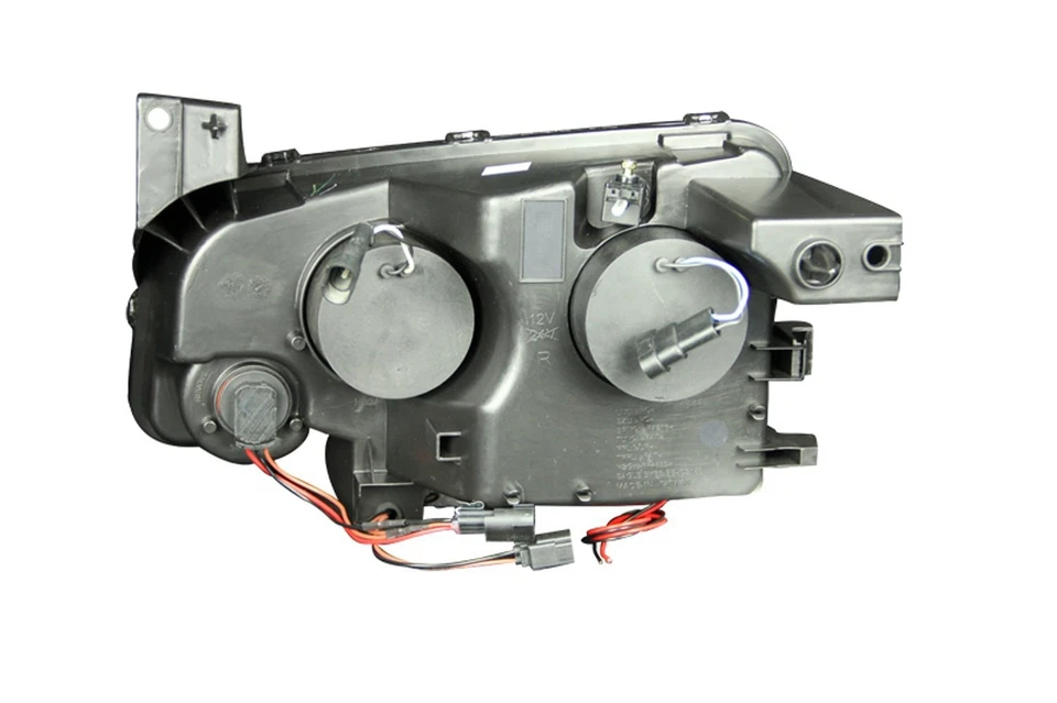 Anzo EE. UU. 121218 Dodge Charger Proyector Negro Transparente con Halos Faro Asse... Foto 3 de 4