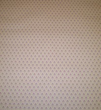Art Deco Pink, White & Beige Scallop Design W...