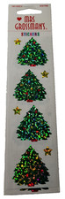 Mrs. Grossman's Prismatic Christmas Tree Stickers 2003 Classic Star