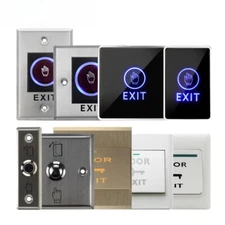 Door Exit Push Button Release Switch Opener For Door Access Control System new