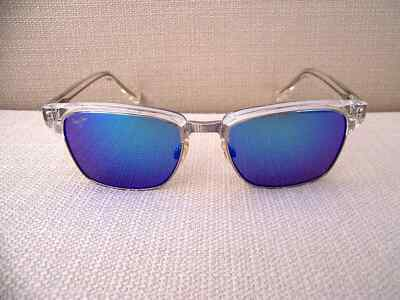 #ad #ad *New* MAUI JIM KAWIKA Crystal amp; Blue Hawaii Polarized Sunglasses B257 05C $129.00