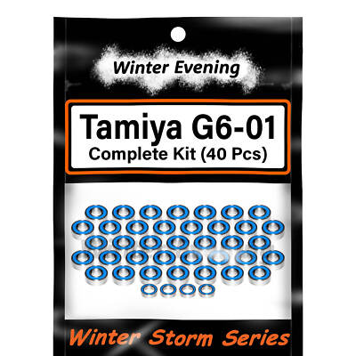 Tamiya G6-01 Konghead, A60H Hauler, King Yellow 6x6 Bearings Kit (40 Pcs)