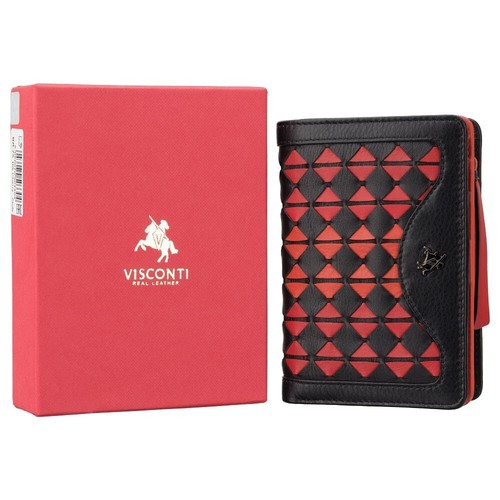Visconti Darwin Collection Newton Leather Wallet RFID Blocking Tap and Go DRW40 - Picture 6 of 6