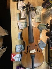 faciebat anno 17 violin made in germany value is 500 This I'd Pre 1860s Violin