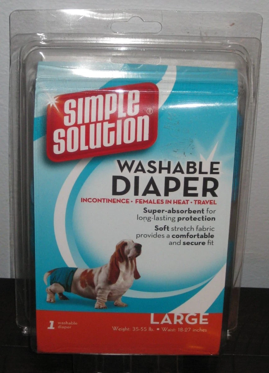 Simple solutions washable dog diapers 2025