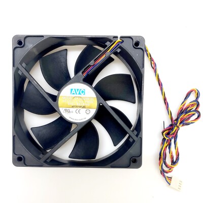 Lüfter AVC DA12025B12L Gehäuselüfter 0.30A DC12V 4-Pin #T-60