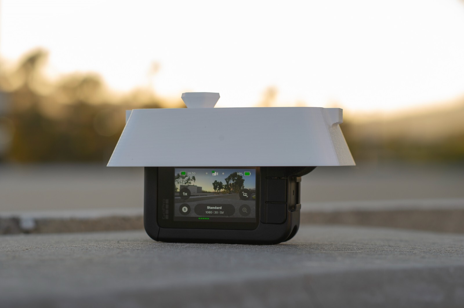 GoPro Media Mod Sun Shade Hat Cover Fits GoPro Hero 9 / 10 / 11 Media