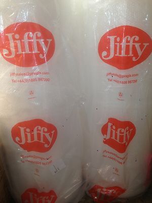 Carta A Bolle Jiffy Rotolo Di Pluriball Jiffy Piccole Bolle - 100 Metri, Larghezza 600 Mm, Con 30% Contenuto Riciclato Carta Bolle Larghezza 600mm - Foto 2