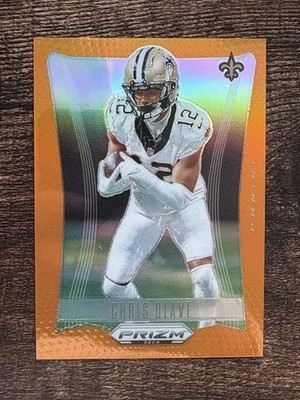 2024 Panini Prizm Deca - Chris Olave #224 Orange Prizm /49