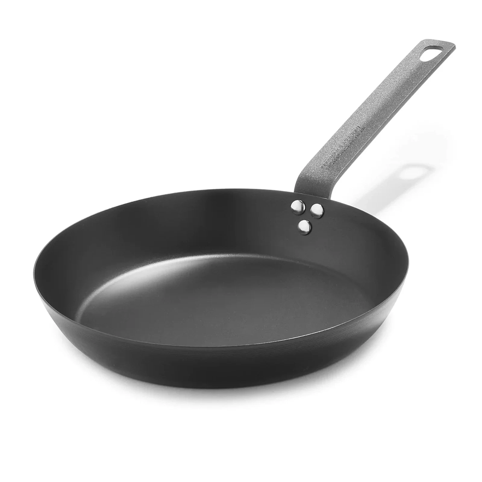 10-Inch Pre-Seasoned Carbon Steel Skillet for Induction and Grill Cooking