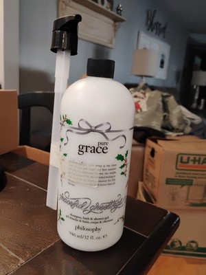 PHILOSOPHY GRACEFUL GREETINGS PURE GRACE SHAMPOO,BATH & SHOWER GEL 32 FL. OZ.NEW
