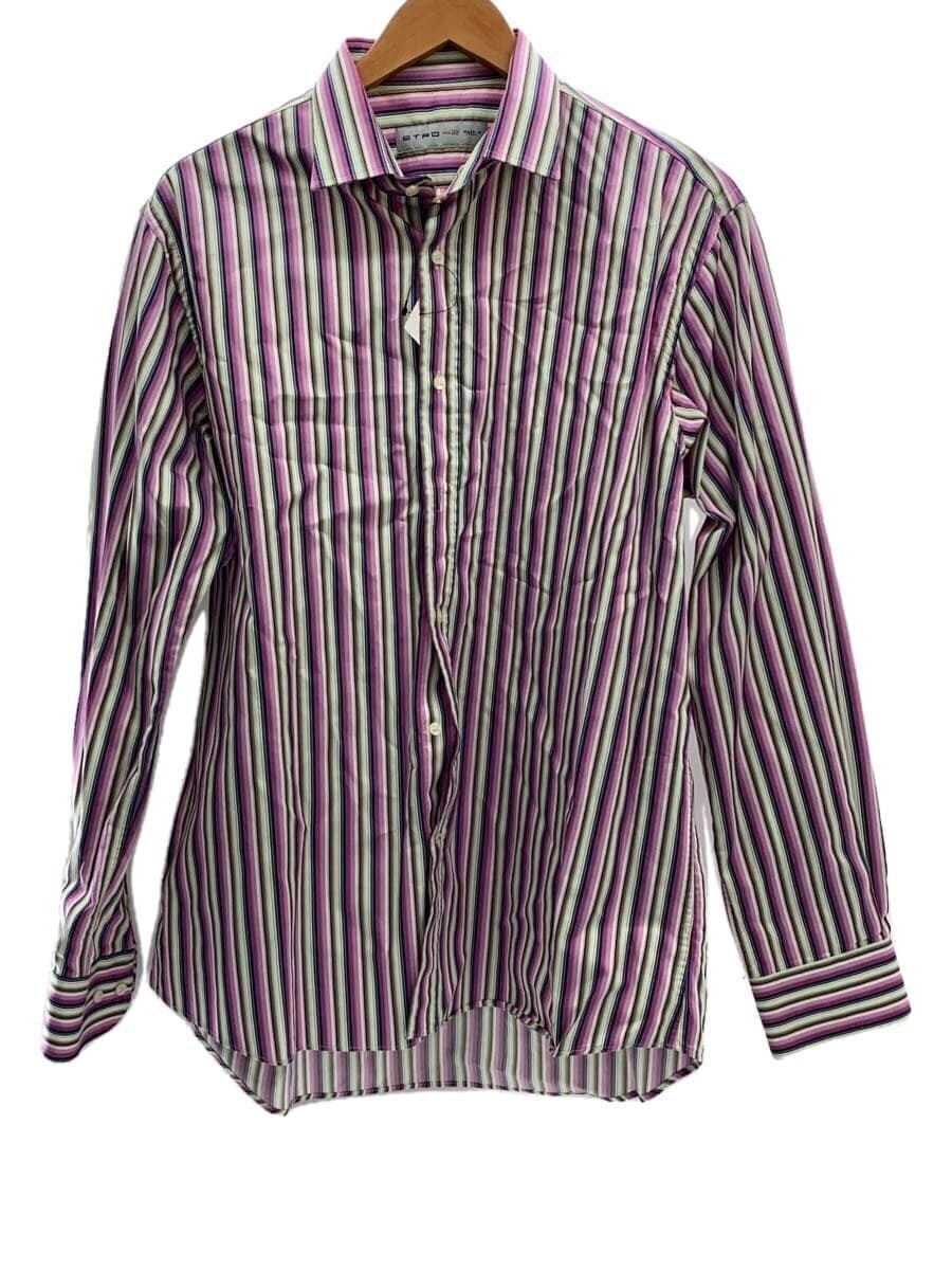 ETRO Long-sleeved shirt 42 Cotton Multicolor stripes | eBay ETRO Long-sleeved shirt 42 Cotton Multicolor stripes | eBay