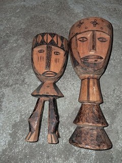 Vintage Wooden Carving