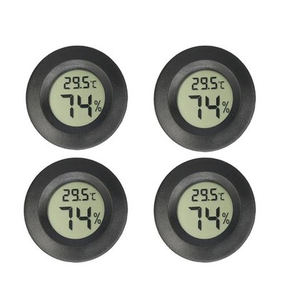 Mini Hygrometer Thermometer Fahrenheit or Celsius Meter Digital LCD