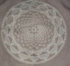 Ta Euro Pillow square 26" Euro Sham Brown Embroidery NEW Medallion Boho — photo 2