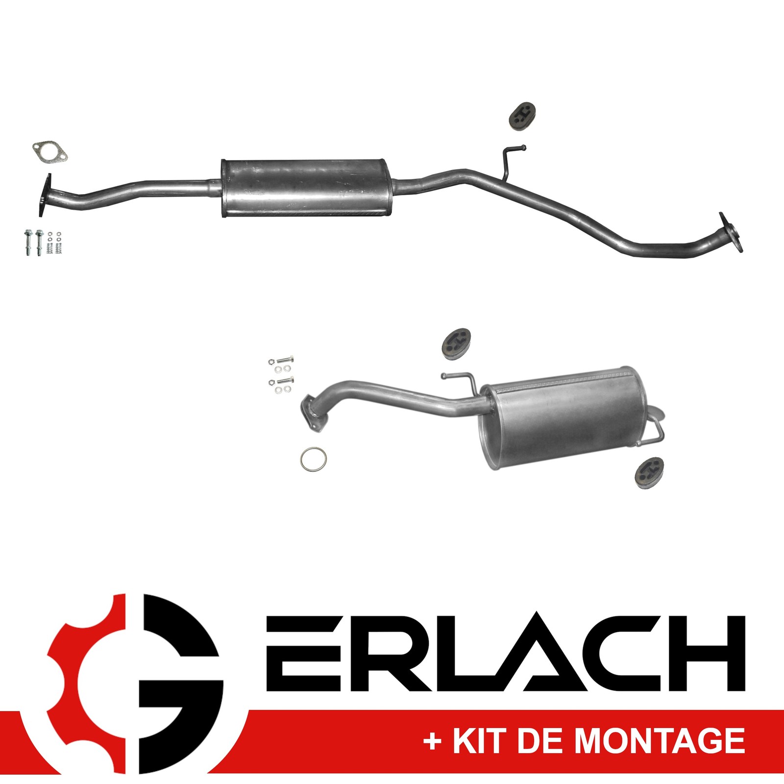Silencieux d'échappement Nissan Note 1.4 Euro 5 pour éliminer les fuites de gaz