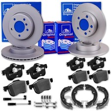 ATE BREMSSCHEIBEN + BELÄGE + HANDBREMSE für MERCEDES M-KLASSE W164 R-KLASSE W251