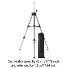 Laser Level Tripod Stand 5/8" Thread Mount Telescopic Legs Stainless Steel