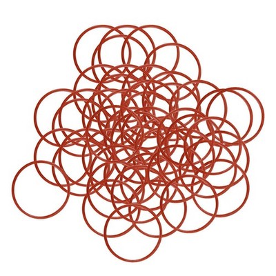 Silicone O-Rings 28mm OD 25mm Inner Diameter, 1.5mm Width, Seal Gasket 50Pcs  *b