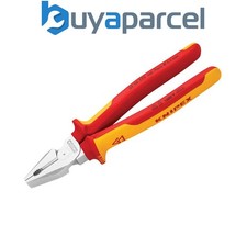 Knipex 02 06 225 SB VDE High Leverage Combination Pliers 225mm KPX0206225