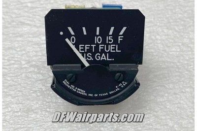 6247-00542, 5-90722A, New Piper Aircraft Engine Cluster Left Fuel Tank Gauge