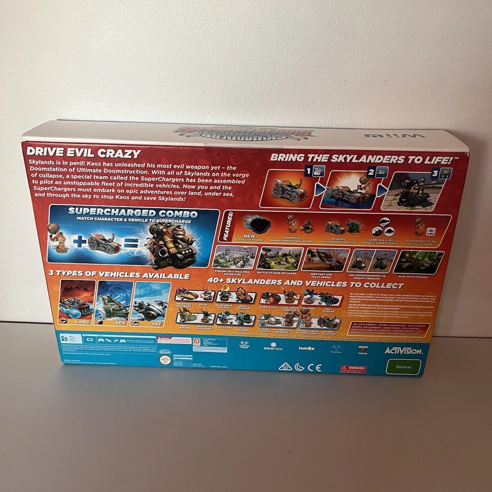 Skylanders Superchargers Starter Pack with Donkey Kong WiiU *Brand New & Sealed* - Image 4 of 4