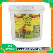 Traditional Jamaican Jerk Seasoning, Hot and Spicy, 128 Fl Oz