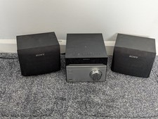 Sony CMT-SBT20 Micro Hi-Fi CD Bluetooth NFC USB Speakers Remote Tested