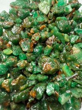 110 Carat Top Lot Green Emerald Rough lot From Afghanistan panjsher