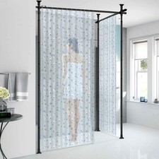 FLY HAWK Room divider curtain rod,Tension Shower Curtain Rods Rustproof Expan...