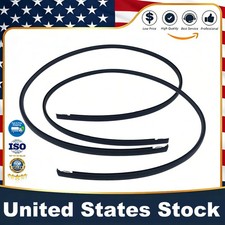 2x Roof Moulding Trim Weatherstrip Rubber Leftright For Honda Fit Jazz 2007-08