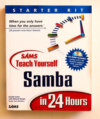 Vintage Computer Software - Teach Yourself Samba in 24 Stunden