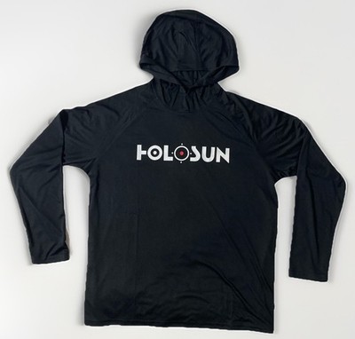 Authentic Holosun Optics Long Sleeve Hooded Shirt - NRA/Shot Show Limited Promo