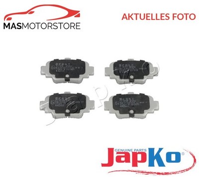 SATZ BREMSBELÄGE BREMSKLÖTZE HINTEN JAPKO 51197 V FÜR NISSAN MICRA II