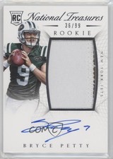 2015 Panini National Treasures RPS Rookie 36/99 Bryce Petty #119 Patch Auto n1u