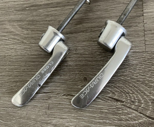 SHIMANO DURA ACE QUICK RELEASE SKEWER SET 100-130 MM SPACING ALUMINUM