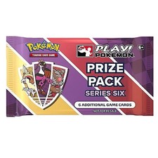 Pokemon Prize Pack Series Six Pack NEW SEALED!