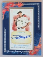 2011 Topps Allen & Ginter's Framed Mini Auto Jose Tabata #AGA-JT Auto Pirates