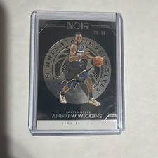 2019-20 Panini Noir Icon Edition #/99 Andrew Wiggins #117 Timberwolves