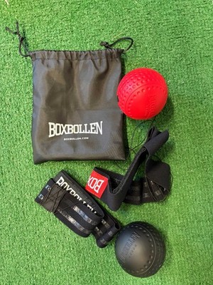 Boxbollen Original Boxing Reflex Ball Trainer Lot of 2